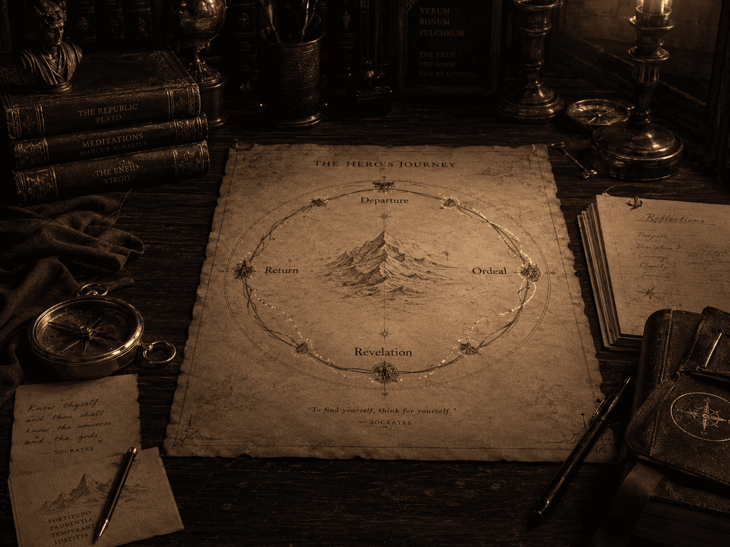 Hero's Journey formation map image