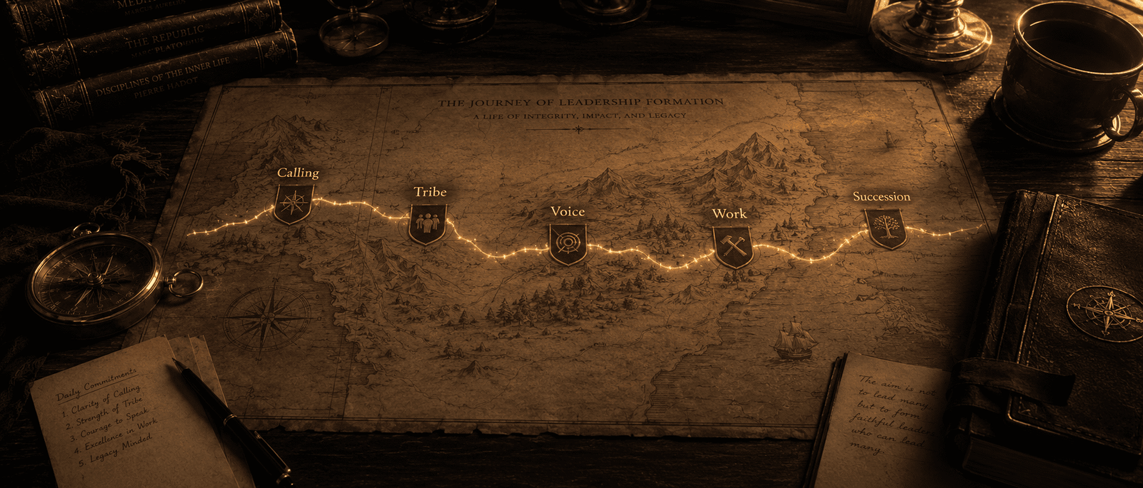 Leadership formation map image